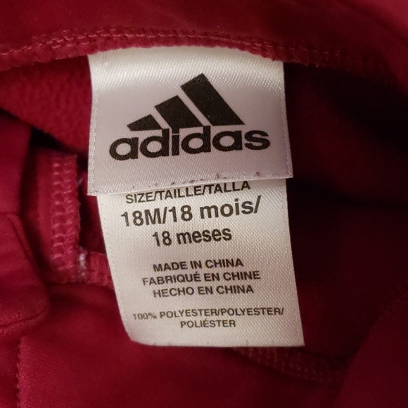 Adidas matching set for toddler girls - Picture 3 of 3